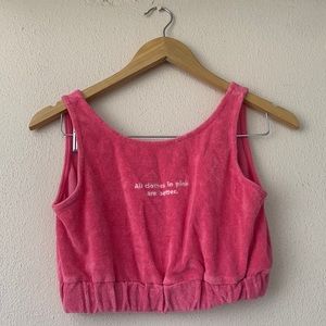 NEW Zara All Clothes in Pink are Better Crop Top 13-14 XS